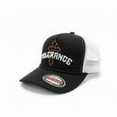 MUKA 'Tolerance Cross' Trucker Hat (Black/Wht) T5514A - FRESH N FITTED