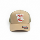 MUKA 'Fake Flex' Trucker Hat (Khaki) T5501B - FRESH N FITTED