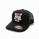 MUKA 'Fake Flex' Trucker Hat (Black) T5501B - FRESH N FITTED