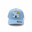 MUKA 'Self Made Hustle' Trucker Hat (S.Blue) T5500B - FRESH N FITTED
