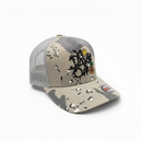 MUKA 'No Days Off' Trucker Hat (Gray Desert Camo) T5477B - FRESH N FITTED