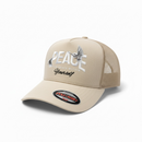 MUKA 'Peace Dove' Trucker Hat (Oatmeal) T5490B - FRESH N FITTED