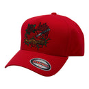 MUKA Heart Stone hustle hard Snapback Hat (Red) – S4509 - FRESH N FITTED