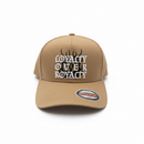 MUKA Loyalty Over Royalty Snapback Hat (Khaki) – S4490 - FRESH N FITTED