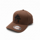 MUKA Leather Cross Snapback Hat (Brown) – S4522 - FRESH N FITTED