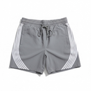Rebel Minds 'Striped' Nylon Shorts (Grey) A00-14905 - FRESH N FITTED