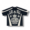 Rebel Minds 'Crown Legends' AirMesh Jersey (Black) 610-11155 - FRESH N FITTED