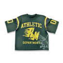 Rebel Minds 'Flaming RM' Jersey T-Shirt (Olive) 610-11156 - FRESH N FITTED