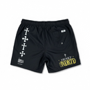Highly Undrtd 'Rise Above' Shorts (Black/Gold) US6200 - FRESH N FITTED