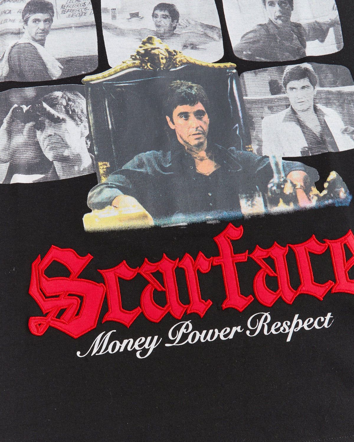 Reason 'Scarface Money Power Respect' T-Shirt (Black) SFS6TM-306