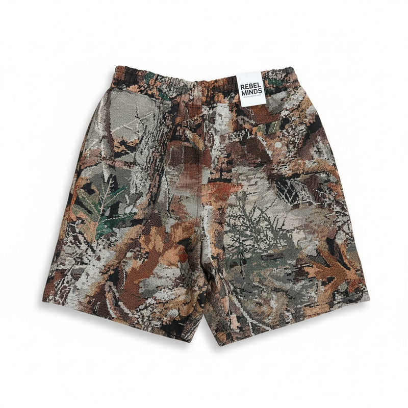 Rebel Minds 'Paradise' Tapestry Shorts (Camo) 610-12911 | Fresh N
