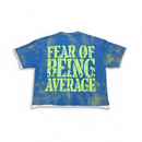 BKYS 'No Risk' Cropped Rhinestone T-Shirt (French Blue) T1464 - FRESH N FITTED