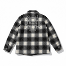 Kloud9 'Faith' Padded Rhinestone Plaid Jacket (Black) J25336U - FRESH N FITTED