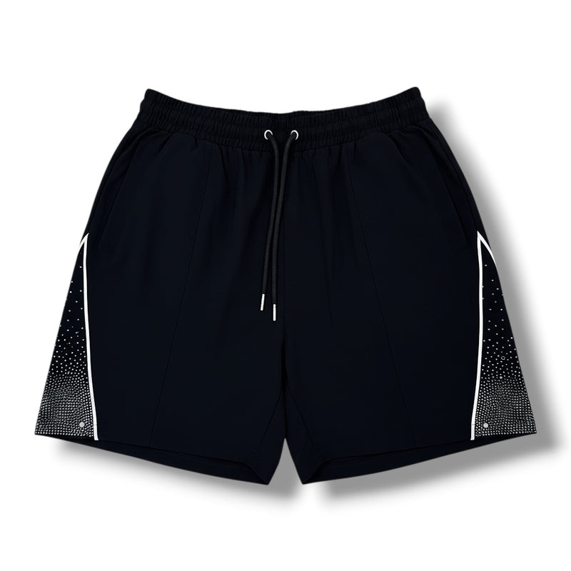 Kindred Rhinestone Nylon Shorts (Black) KD2236S