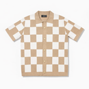 George V 'Knited' Tee (Beige/White) GV-S2901 - FRESH N FITTED