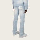 Smoke Rise 'Heavy Whisker Affect' Denim (Kori Blue) JP25508