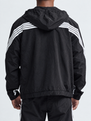 M. Society 'Outdoor' Nylon Zip Up Jacket in Black