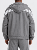 M. Society 'Outdoor' Nylon Zip Up Jacket in Grey