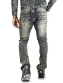 Makobi Prego Slim fit Jeans (Blk Wash) M1900