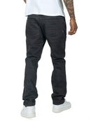 Makobi 'Waxed' Denim (Black) M1901 - FRESH N FITTED