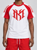Makobi 'Adorni' Reglan T-Shirt (Red) M119