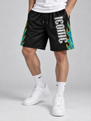 Copper Rivet Men's Iconic Mesh Shorts In Black 611005