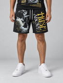 Highly Undrtd 'Rise Above' Shorts (Black/Gold) US6200
