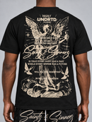 Highly Undrtd Saints & Sinner T-Shirt In Black US6104