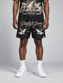 Highly Undrtd Saints & Sinners Shorts In Black US6204