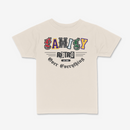 R3TRO WORLD Kids 'Family Over Everything' Tee (Natural) - FRESH N FITTED