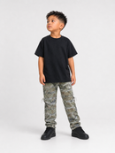 Ops Kids 'Frayed' Taped Trim Denim - OPS1716-Sand Camo