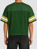 Papercut 'Child Of God' Cropped Jersey Tee In Green At Fresh N Fitted  Fairfield California