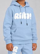 Kids Rawyalty 'RAW' Hoodie in Sky Blue