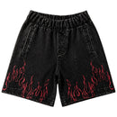 Rebel Minds Kids 'Saint' Rhinestone Shorts (Black) 614-11806 - FRESH N FITTED