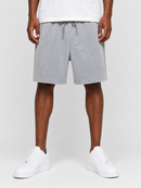 Rebel Minds washed rhinestone galaxy shorts in light grey with rhinestone details, casual fit, and distressed denim style.