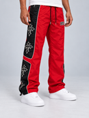 Men's First Row 'State Of Mind Cross' Track Pants - Red