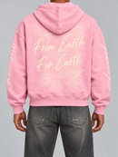 KML F.E.F.E Boxy Zip-Up Hoodie (Washed Pink)