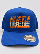 Muka 'Hustle' Snapback Hat (Blue) S4427