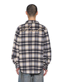 Men's Ksubi Signed Rosebowl Ls Shirt K-Dip Blue