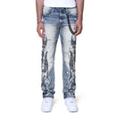 Smoke Rise 'Unbreakable' Denim (Hazel Blue) JP25626 - FRESH N FITTED