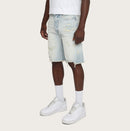 Smoke Rise Clean Look Comport Fit Short In Lotus Blue JS25208 - FRESH N FITTED