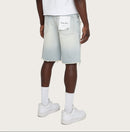 Smoke Rise Clean Look Comport Fit Short In Lotus Blue JS25208 - FRESH N FITTED
