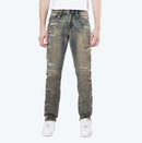 Smoke Rise 'Slim Lightning Effect' Denim Zinc Blue JP24506 - FRESH N FITTED