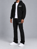 Men's SYIP 'See You In Paradise' Heavyweight Flared Sweatpants in Black