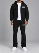 Men's SYIP 'See You in Paradise' Heavyweight Zip Up Hoodie in Black