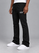 Men's SYIP 'See You In Paradise' Heavyweight Flared Sweatpants in Black