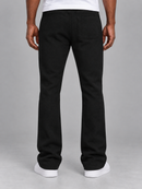 Men's SYIP 'See You In Paradise' Heavyweight Flared Sweatpants in Black