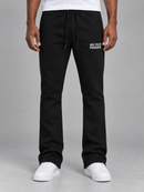 Men's SYIP 'See You In Paradise' Heavyweight Flared Sweatpants in Black