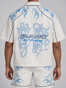 Smoke Rise Super Sonic Woven Shirt In Carolina Blue WH26S490