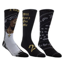 Perri's 'Tupac' Gift Sock Box 3 PAIR